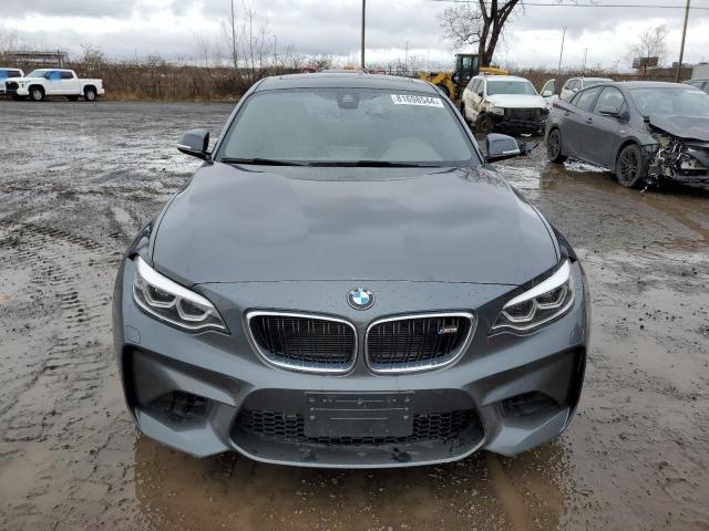 WBS1J5C57JVE51853 - 2018 BMW M2 GRAY photo 5