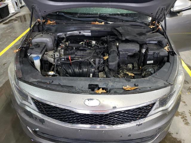 5XXGT4L33HG146194 - 2017 KIA OPTIMA LX GRAY photo 11