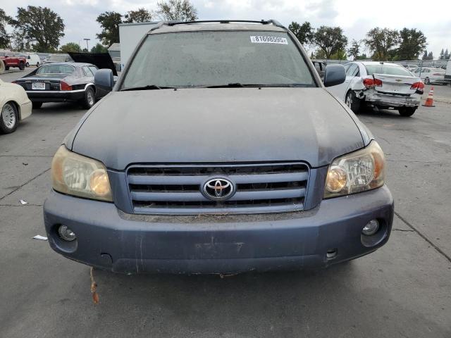 JTEEP21AX40028278 - 2004 TOYOTA HIGHLANDER Mavi foto 5