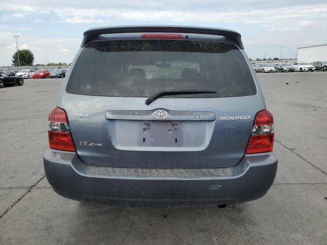 JTEEP21AX40028278 - 2004 TOYOTA HIGHLANDER Mavi foto 6