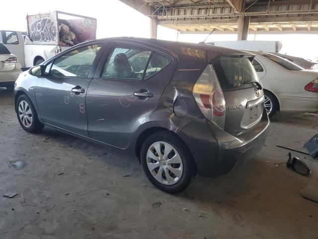 JTDKDTB36C1509496 - 2012 TOYOTA PRIUS C GRAY photo 2