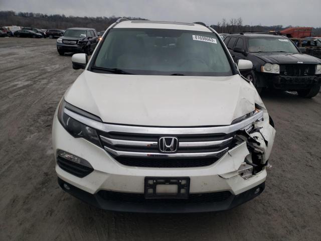 5FNYF6H58GB030962 - 2016 HONDA PILOT EXL WHITE photo 5