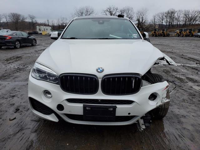 5UXKU2C53G0N81597 - 2016 BMW X6 XDRIVE35I WHITE photo 5