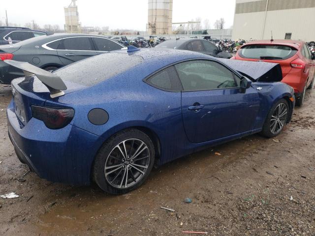 JF1ZNAA14F9711412 - 2015 TOYOTA SCION FR-S BLUE photo 3