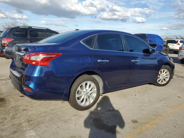 3N1AB7AP6JY265938 - 2018 NISSAN SENTRA S BLUE photo 3