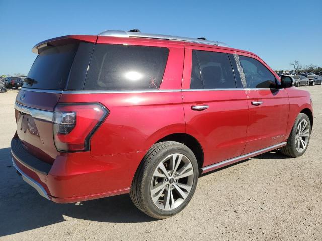 1FMJU1LT3LEA95144 - 2020 FORD EXPEDITION PLATINUM RED photo 3