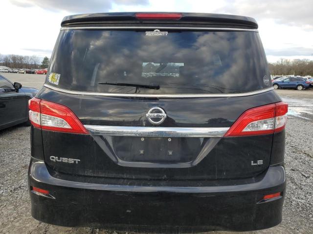 JN8AE2KP9E9104179 - 2014 NISSAN QUEST S BLACK photo 6