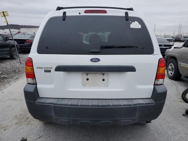 1FMCU03Z97KA05025 - 2007 FORD ESCAPE XLT WHITE photo 6