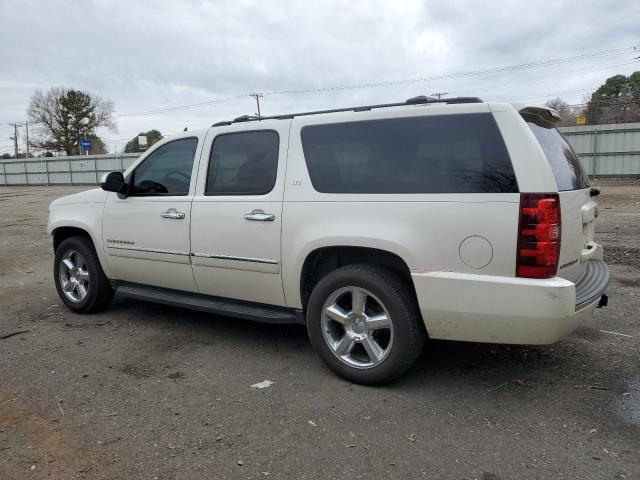 1GNSCKE05BR278838 - 2011 CHEVROLET SUBURBAN C1500 LTZ WHITE photo 2