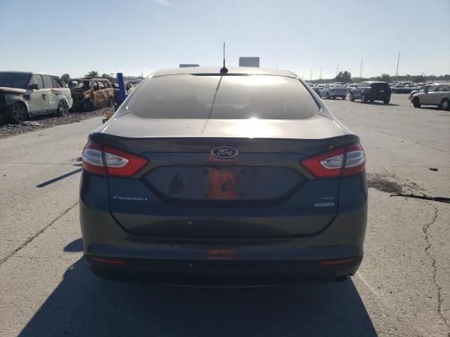 3FA6P0HD1GR354798 - 2016 FORD FUSION SE GRAY photo 6