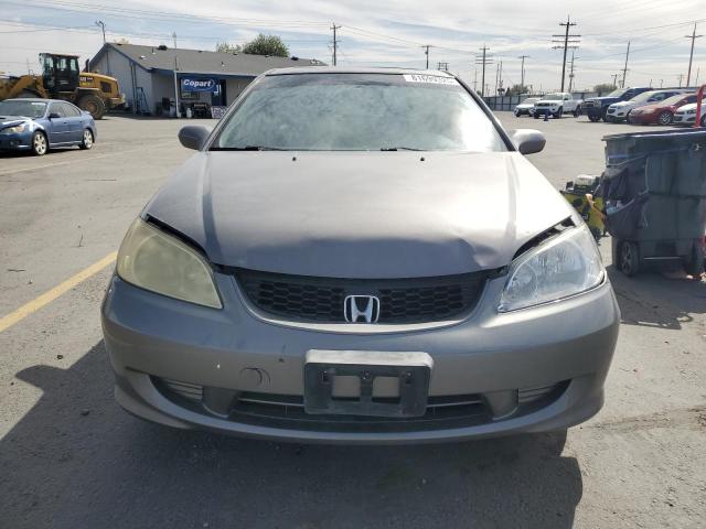 1HGEM21924L078434 - 2004 HONDA CIVIC EX CHARCOAL photo 5
