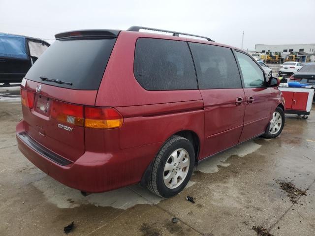 5FNRL18023B129002 - 2003 HONDA ODYSSEY EXL MAROON photo 3