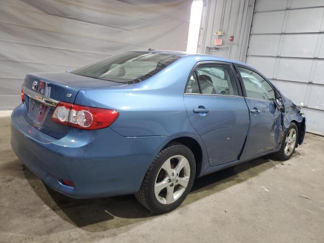 5YFBU4EE9DP109903 - 2013 TOYOTA COROLLA BASE Синий фото 3
