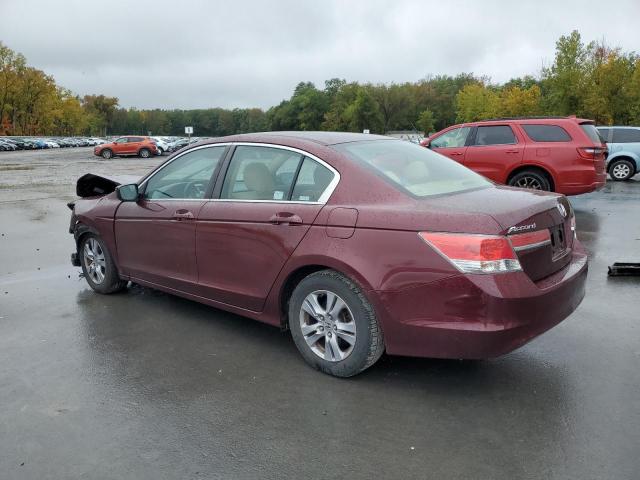 1HGCP2F42CA184310 - 2012 HONDA ACCORD LXP მუქწითელი ფოტო 2