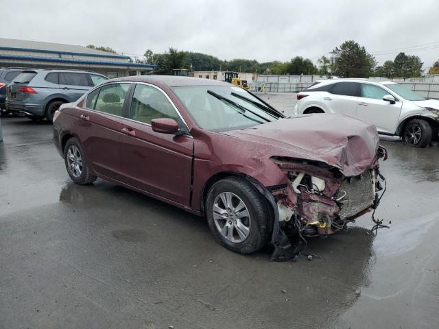 1HGCP2F42CA184310 - 2012 HONDA ACCORD LXP მუქწითელი ფოტო 4