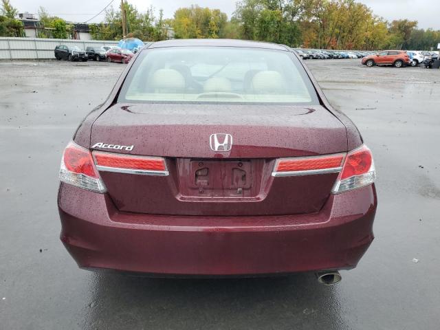 1HGCP2F42CA184310 - 2012 HONDA ACCORD LXP მუქწითელი ფოტო 6