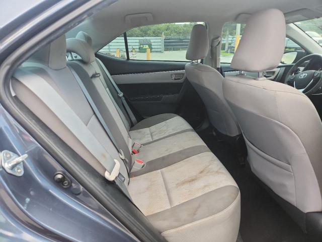 2T1BURHE5HC813322 - 2017 TOYOTA COROLLA L BLUE photo 10