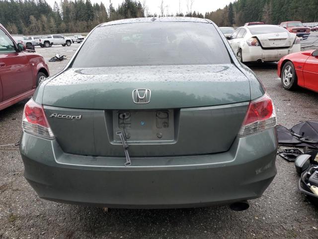 1HGCP268X8A038795 - 2008 HONDA ACCORD EXL GREEN photo 6