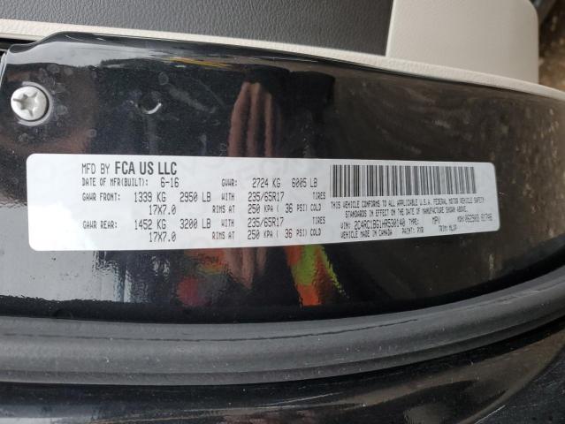 2C4RC1BG1HR530140 - 2017 CHRYSLER PACIFICA TOURING L Qara foto 12