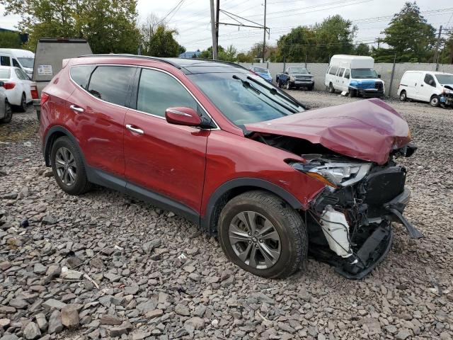 5XYZU3LB1FG237948 - 2015 HYUNDAI SANTA FE S RED photo 4