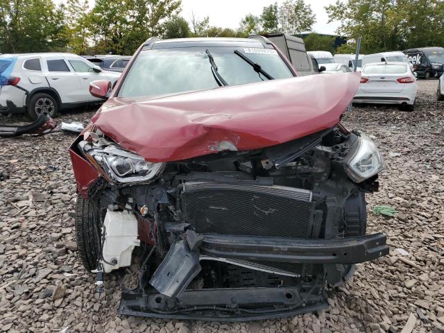 5XYZU3LB1FG237948 - 2015 HYUNDAI SANTA FE S RED photo 5