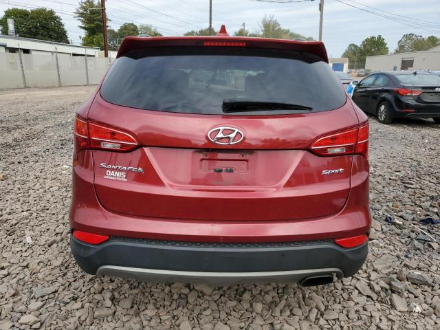 5XYZU3LB1FG237948 - 2015 HYUNDAI SANTA FE S RED photo 6