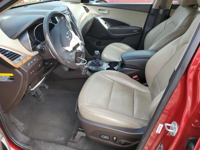 5XYZU3LB1FG237948 - 2015 HYUNDAI SANTA FE S RED photo 7