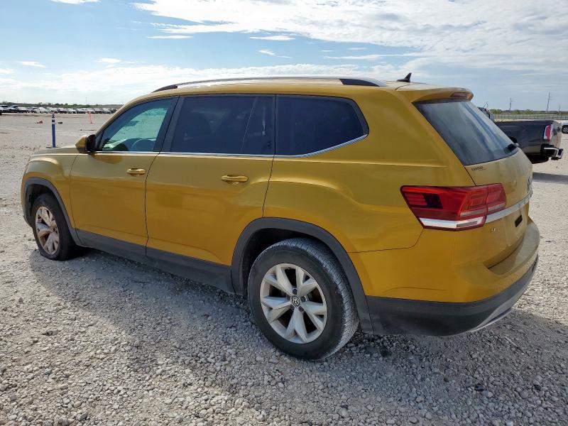 1V2DR2CA9JC540730 - 2018 VOLKSWAGEN ATLAS SE YELLOW photo 2