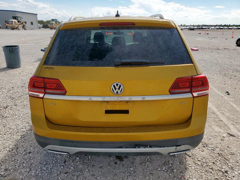 1V2DR2CA9JC540730 - 2018 VOLKSWAGEN ATLAS SE YELLOW photo 6