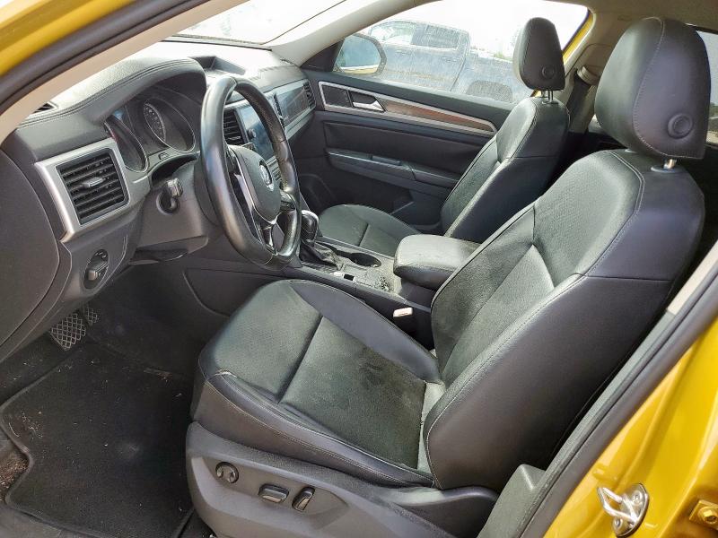 1V2DR2CA9JC540730 - 2018 VOLKSWAGEN ATLAS SE YELLOW photo 7