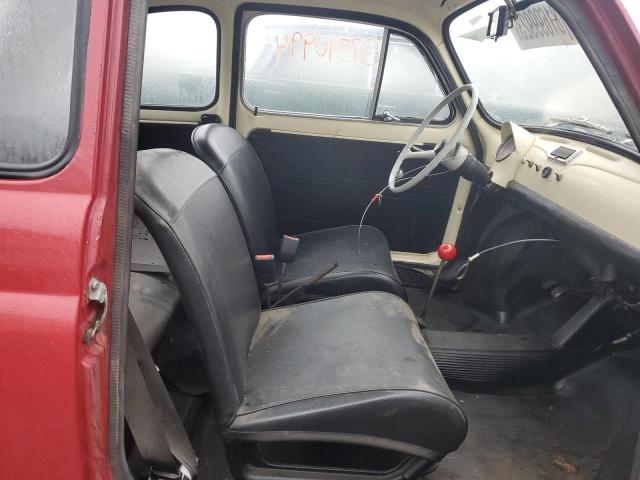 110F1408191 - 1967 FIAT 500 BURGUNDY photo 10