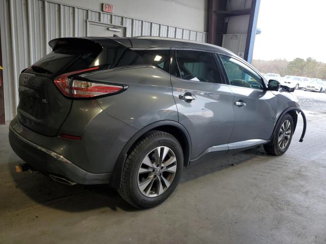 5N1AZ2MG3FN241846 - 2015 NISSAN MURANO S GRAY photo 3