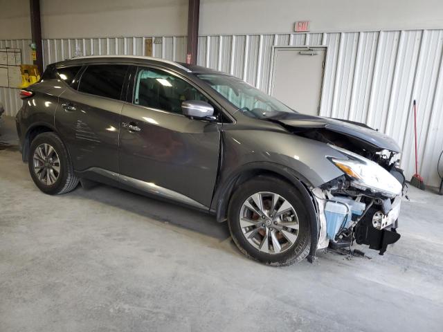 5N1AZ2MG3FN241846 - 2015 NISSAN MURANO S GRAY photo 4