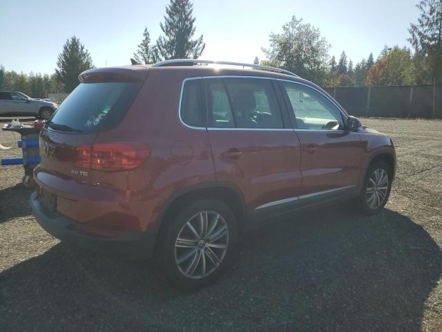 WVGAV7AXXCW001891 - 2012 VOLKSWAGEN TIGUAN S Tünd qırmızı foto 3