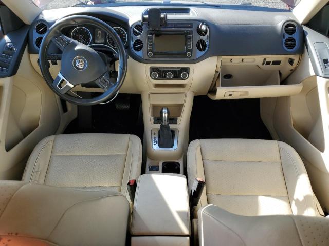 WVGAV7AXXCW001891 - 2012 VOLKSWAGEN TIGUAN S Tünd qırmızı foto 8