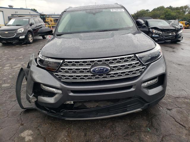 1FMSK7FH7MGC17014 - 2021 FORD EXPLORER LIMITED GRAY photo 5