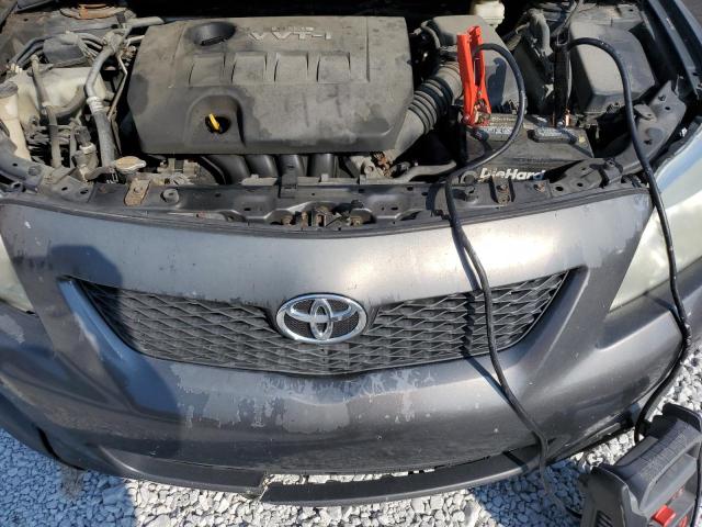 2T1BU4EE3AC398269 - 2010 TOYOTA COROLLA BASE Сірий фото 11