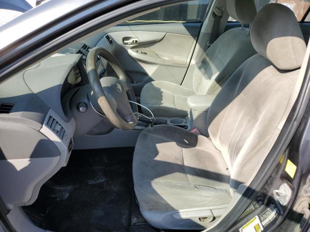 2T1BU4EE3AC398269 - 2010 TOYOTA COROLLA BASE Сірий фото 7