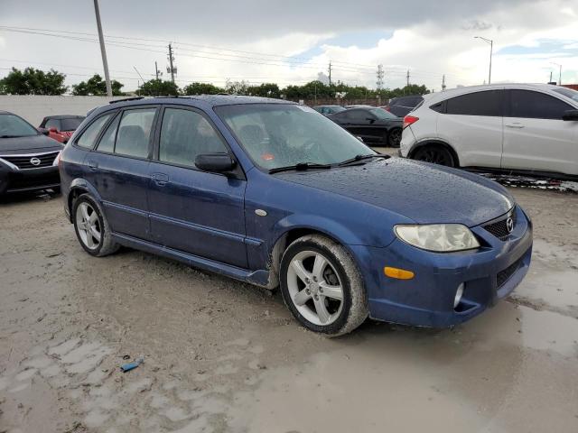 JM1BJ245931128629 - 2003 MAZDA PROTEGE PR5 蓝色 照片 4