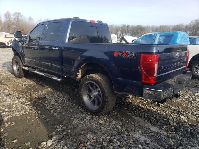 1FT7W2BT9LEC37920 - 2020 FORD F250 SUPER DUTY BLUE photo 2