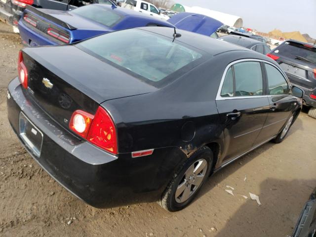 1G1ZJ57B784271031 - 2008 CHEVROLET MALIBU 2LT BLACK photo 3