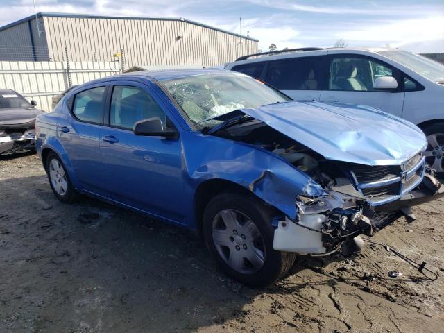 1B3LC46K18N241392 - 2008 DODGE AVENGER SE BLUE photo 4