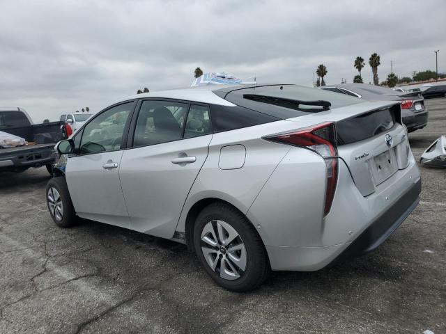 JTDKBRFUXH3574021 - 2017 TOYOTA PRIUS SILVER photo 2