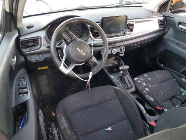 3KPA24AD8NE438285 - 2022 KIA RIO LX WHITE photo 8