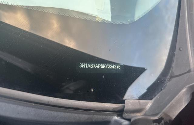 3N1AB7AP8KY224275 - 2019 NISSAN SENTRA S Rouge photo 10