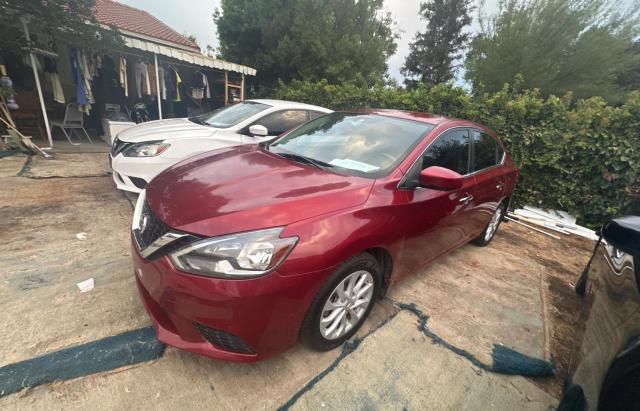 3N1AB7AP8KY224275 - 2019 NISSAN SENTRA S Rouge photo 2