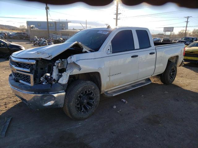 1GCRCPEH5EZ345727 - 2014 CHEVROLET SILVERADO C1500 WHITE photo 1