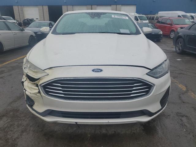 3FA6P0HD1LR250631 - 2020 FORD FUSION SE WHITE photo 5