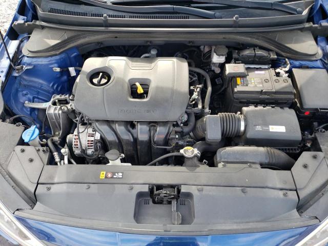 5NPD74LF1KH485467 - 2019 HYUNDAI ELANTRA SE BLUE photo 11