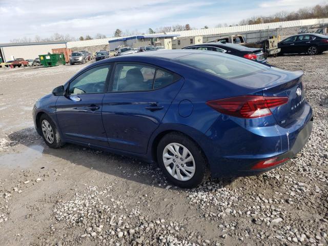 5NPD74LF1KH485467 - 2019 HYUNDAI ELANTRA SE BLUE photo 2